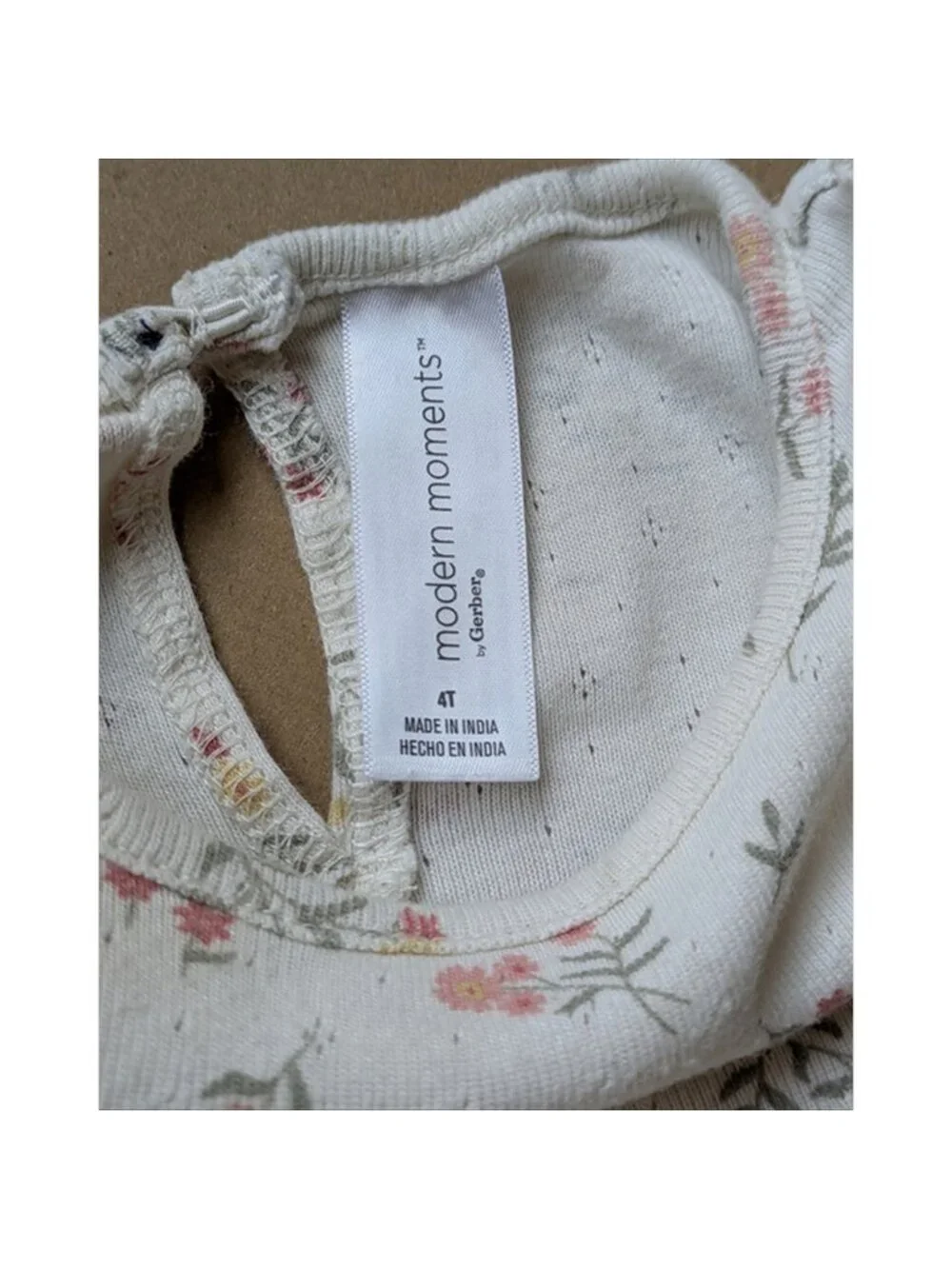 Modern Moments Sleeveless Floral Top — 4T